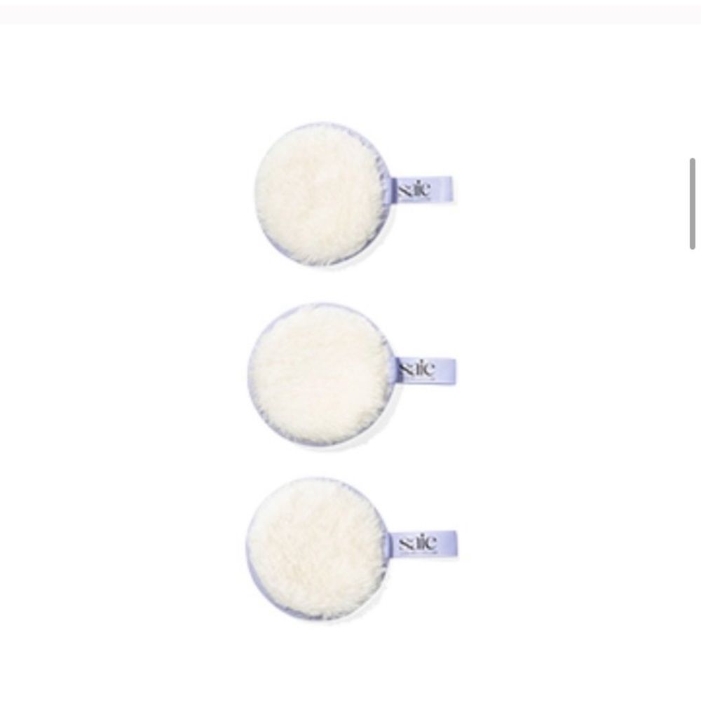 Saie Beauty wipes set of 3 white - Picture 4 of 5